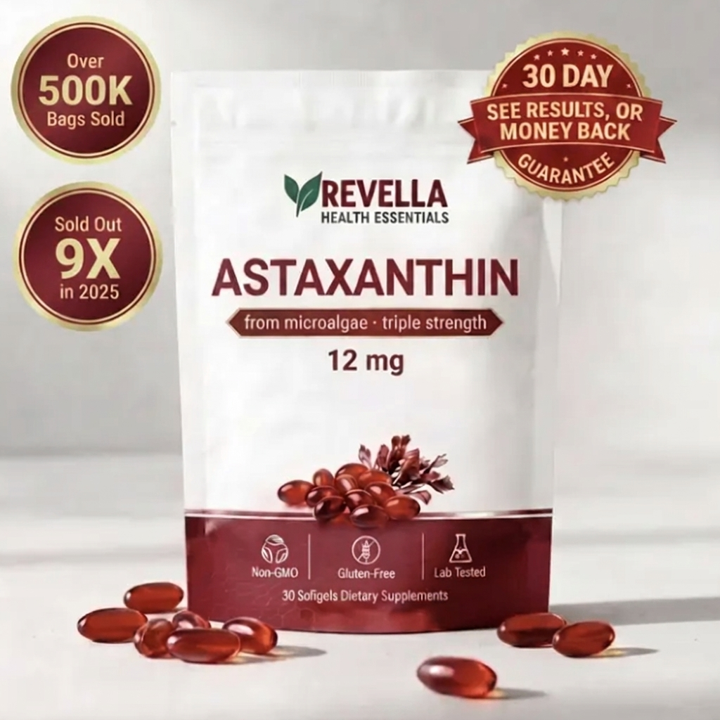 Revella Astaxanthin - King Of Antioxidants