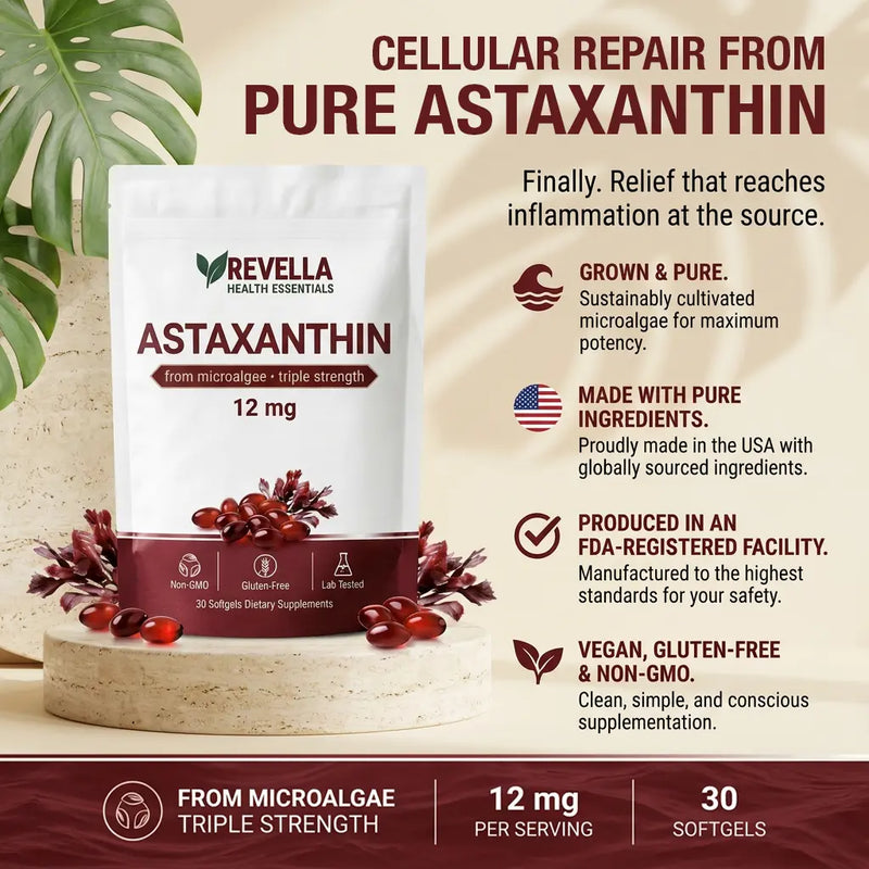 Revella Astaxanthin - King Of Antioxidants